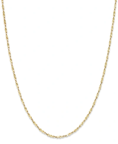 GIANI BERNINI TWIST LINK 18" CHAIN NECKLACE, CREATED FOR MACY'S