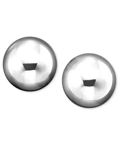 MACY'S GOLD BALL STUD EARRINGS (4MM) IN 14K YELLOW, WHITE OR ROSE GOLD