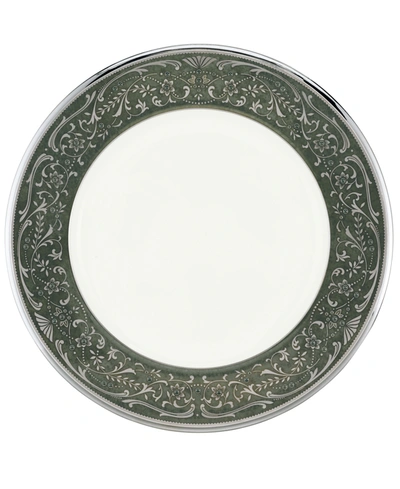 NORITAKE DINNERWARE, SILVER PALACE ACCENT PLATE