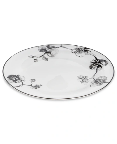 MICHAEL ARAM DINNERWARE, BLACK ORCHID DINNER PLATE