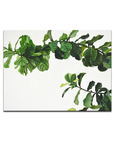 READY2HANGART 'VINE' BOTANICAL CANVAS WALL ART, 30X40"
