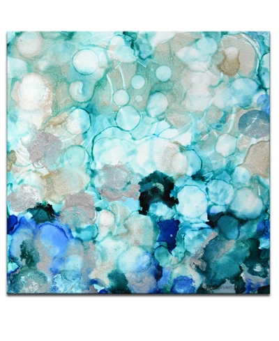 READY2HANGART 'OCEAN PEARLS II' CANVAS WALL ART, 20X20"