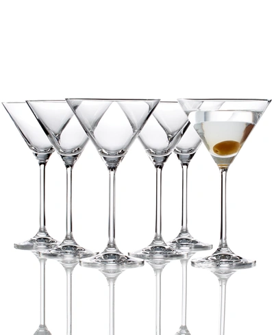 LENOX TUSCANY MARTINI GLASSES 6 PIECE VALUE SET