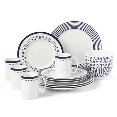KATE SPADE CHARLOTTE STREET EAST 16-PC DINNERWARE SET, SERVICE FOR 4