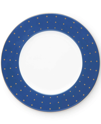 KATE SPADE LIBRARY LANE NAVY 9" ACCENT PLATE