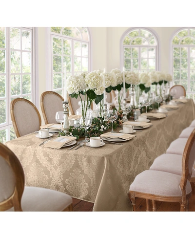ELRENE BARCELONA DAMASK 60" X 102" OBLONG TABLECLOTH