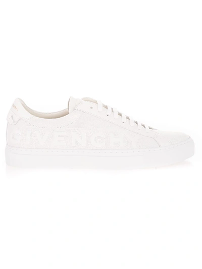 GIVENCHY MEN'S  WHITE OTHER MATERIALS SNEAKERS