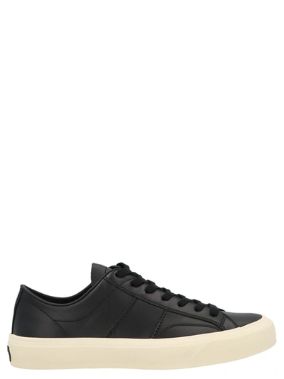 TOM FORD MEN'S  BLACK OTHER MATERIALS SNEAKERS