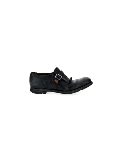 CHURCH'S MEN'S  BLACK OTHER MATERIALS LOAFERS