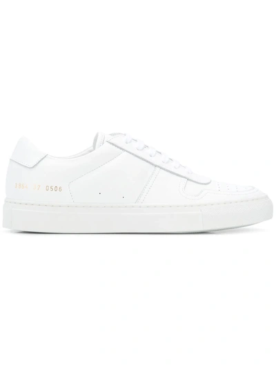 COMMON PROJECTS COMMON PROJECTS WOMEN'S  WHITE LEATHER SNEAKERS