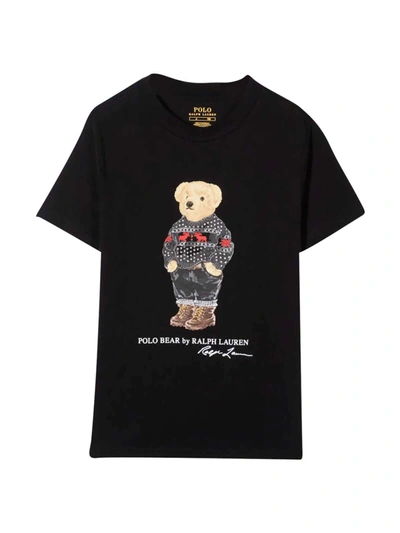 POLO RALPH LAUREN BLACK T-SHIRT