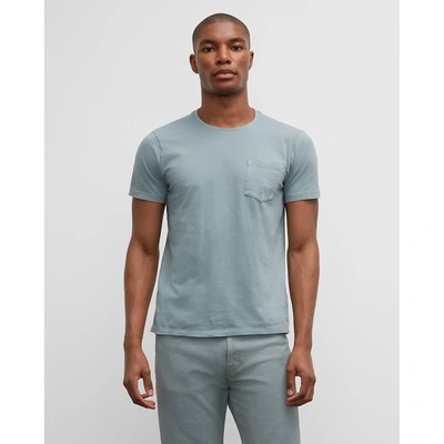 CLUB MONACO WILLIAMS TEA DYED SHORT SLEEVE CREW
