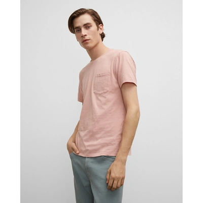 CLUB MONACO WILLIAMS TEA DYED SHORT SLEEVE CREW