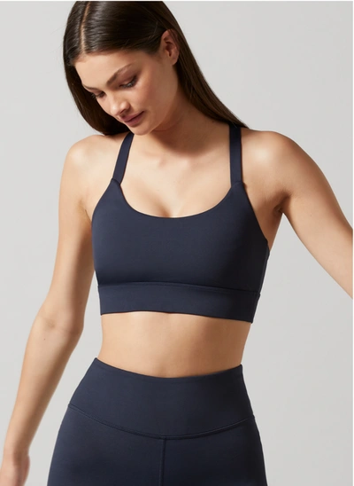 LILYBOD INK BLUE BASELINE SPORTS BRA - ATTERLEY