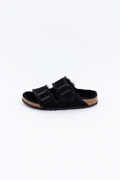 BIRKENSTOCK ARIZONA SHEARLING 40 BLACK