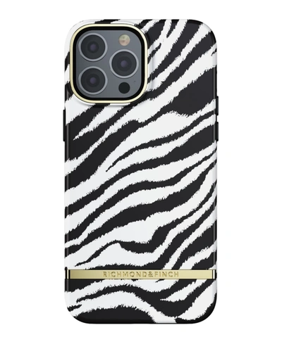 RICHMOND & FINCH ZEBRA IPHONE 13 6.7" MAX PHONE CASE
