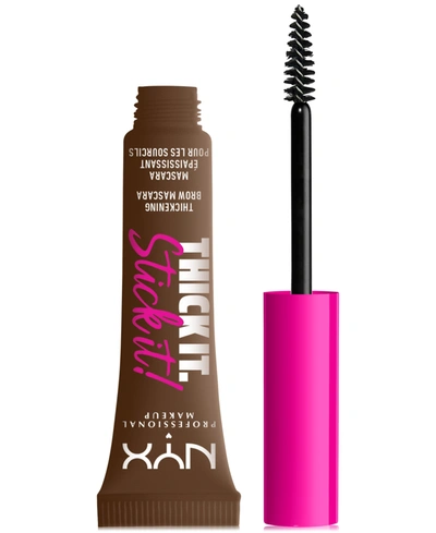 NYX PROFESSIONAL MAKEUP THICK IT. STICK IT! THICKENING BROW MASCARA