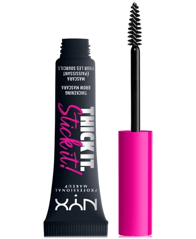 NYX PROFESSIONAL MAKEUP THICK IT. STICK IT! THICKENING BROW MASCARA