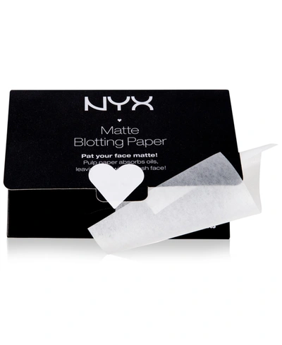 NYX PROFESSIONAL MAKEUP MATTE BLOTTING PAPER