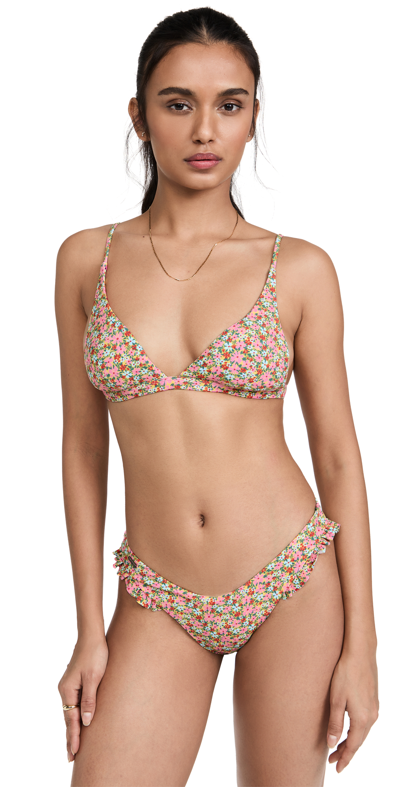 MAAJI CHEERY BLOSSOM IVY FIXED TRIANGLE TOP