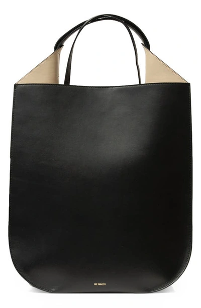 REE PROJECTS LARGE HELENE LEATHER TOTE