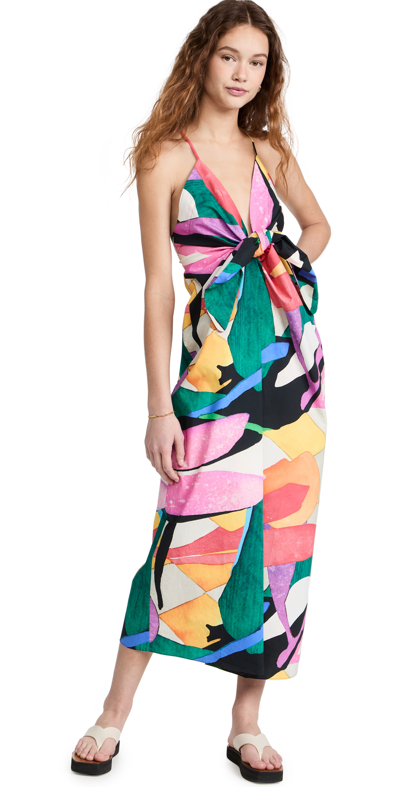 MARA HOFFMAN LOLITA DRESS MULTI