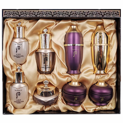 WHOO 后(WHOO)还幼套盒护肤礼盒天气丹皇后套盒提亮紧致 还幼中样八件套