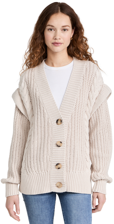 PISTOLA DENIM KIRA CABLE KNIT CARDIGAN