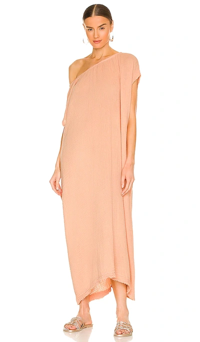 9 SEED MOONSTONE OFF THE SHOULDER CAFTAN