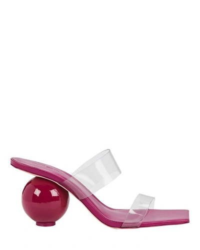 CULT GAIA NHU PVC SLIDE SANDALS