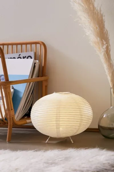 URBAN OUTFITTERS PAPER LANTERN TABLE LAMP