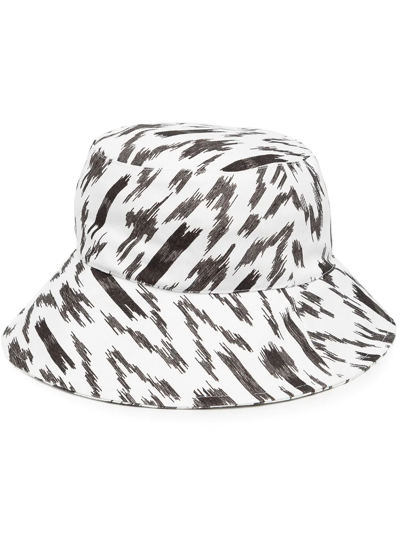 ISABEL MARANT LOIENA TWO-TONE BUCKET HAT