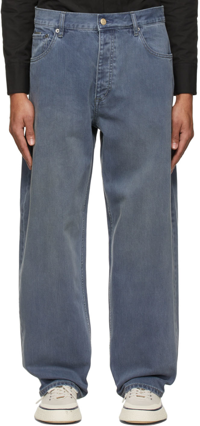 EYTYS BLUE BENZ SUN BLEACHED JEANS