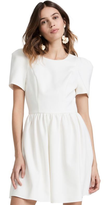 BLACK HALO CHADWICK MINI DRESS PORCELAIN