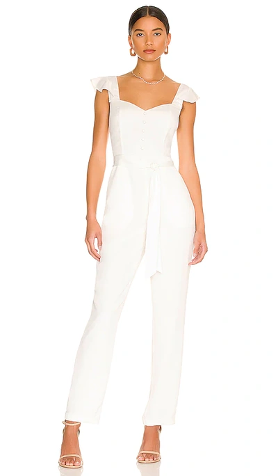 MORE TO COME GLORIA FLUTTER JUMPSUIT