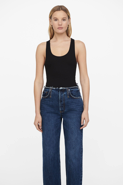 ANINE BING ANINE BING AUGUST TANK IN BLACK