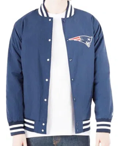 47 BRAND ERA ENGLAND PATRIOTS NAVY BOMBER JACKE