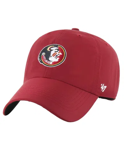 47 BRAND MEN'S GARNET FLORIDA STATE SEMINOLES CLEAN UP BRRR ADJUSTABLE HAT