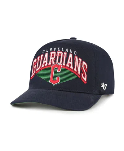 47 BRAND MEN'S NAVY CLEVELAND GUARDIANS POMONA HITCH ADJUSTABLE HAT