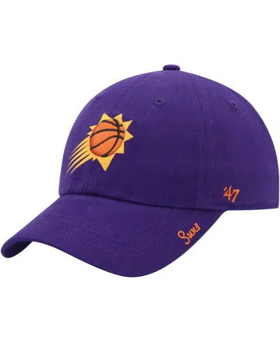47 BRAND WOMEN'S '47 BRAND PURPLE PHOENIX SUNS MIATA CLEAN UP ADJUSTABLE HAT