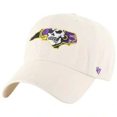 47 BRAND '47 NATURAL ECU PIRATES CLEAN UP ADJUSTABLE HAT