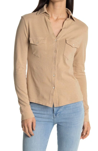 NILI LOTAN LIAM BUTTON-UP SHIRT