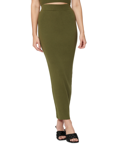 BAR III SOFIA RICHIE RIBBED PENCIL SKIRT, CREATED FOR MACY'S