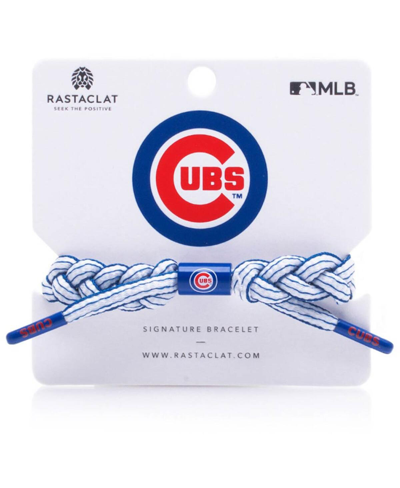 RASTACLAT MEN'S AND WOMEN'S CHICAGO CUBS SIGNATURE INFIELD BRACELET