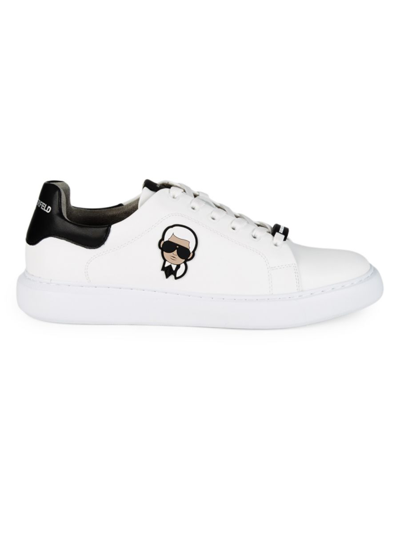 KARL LAGERFELD MEN'S GRAPHIC LOW TOP SNEAKERS