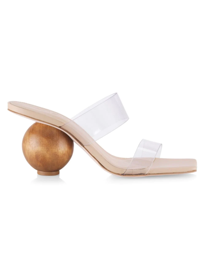 CULT GAIA WOMEN'S NHU SPHERICAL-HEEL SANDALS