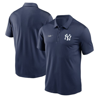 NIKE NIKE NAVY NEW YORK YANKEES COOPERSTOWN COLLECTION REWIND FRANCHISE PERFORMANCE POLO