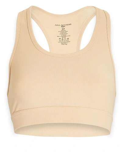 ALL ACCESS FRONT ROW CUT-OUT SPORTS BRA