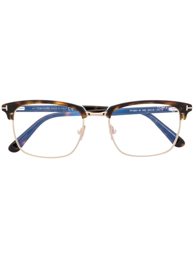 TOM FORD HORN-RIMMED OPTICAL GLASSES