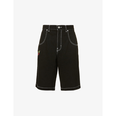 JNCO 179 PIPES WIDE-LEG DENIM SHORTS